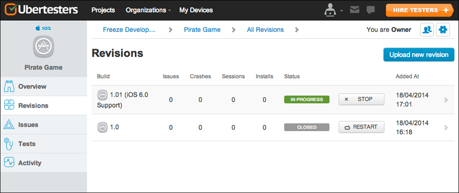 Time for action – deploying an application