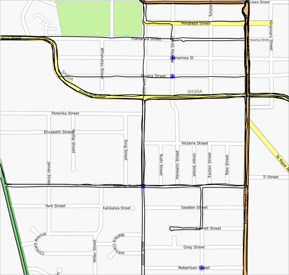 Visualizing geospatial data