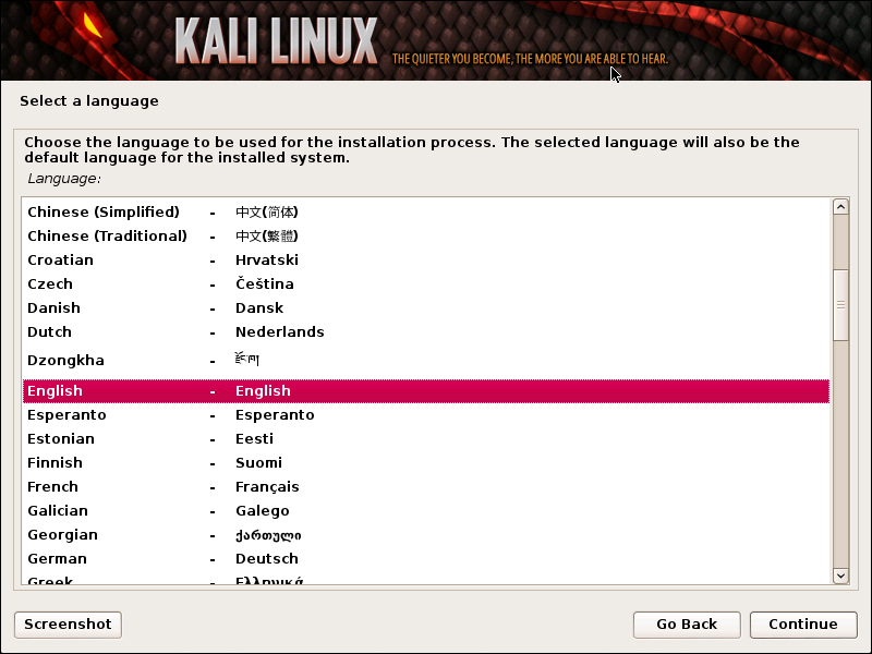 Installing Kali Linux