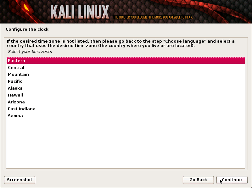 Installing Kali Linux