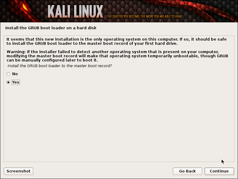 Installing Kali Linux