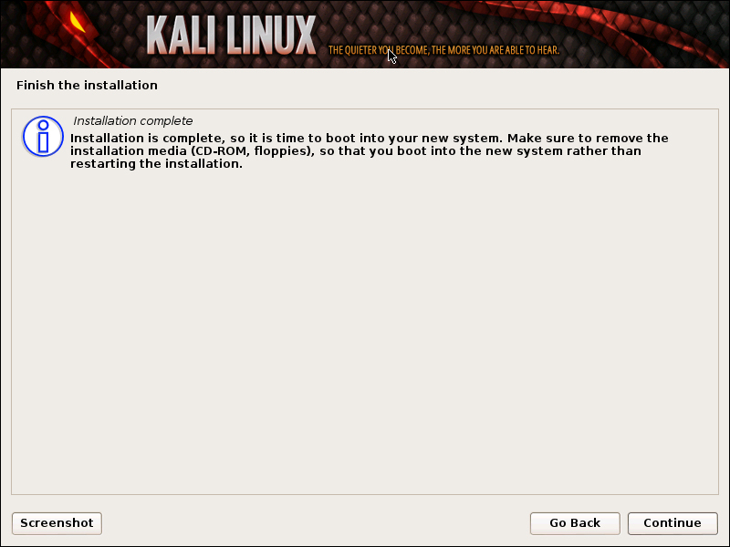 Installing Kali Linux