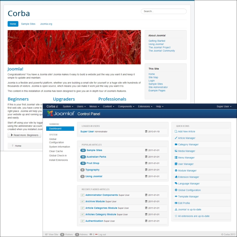 Joomla! 3 Beginner's Guide