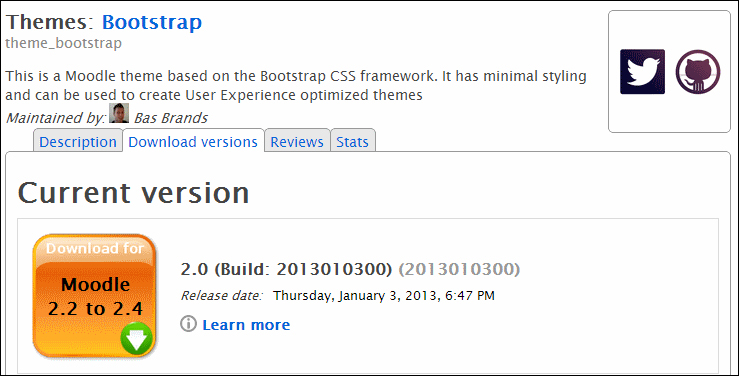 Setting up the Bootstrap theme