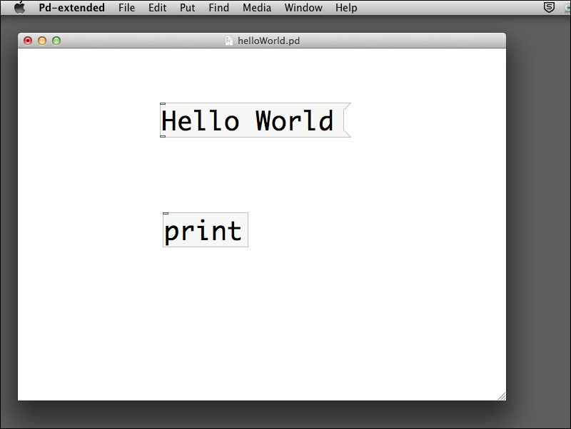 Displaying messages