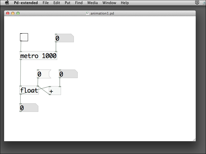Making an animation with the interface elements