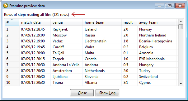 Time for action – reading all your files at a time using a single text file input step