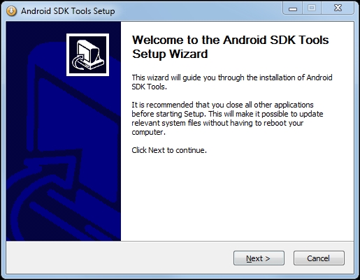 Installing Android SDK