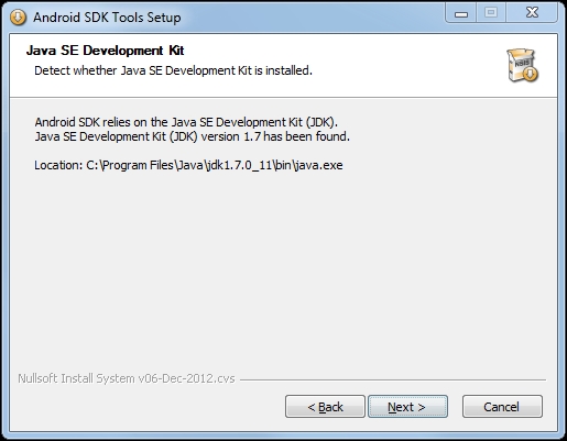 Installing Android SDK