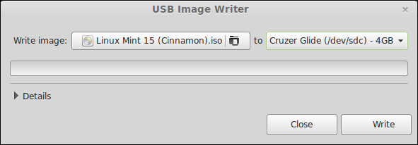 how to reformat a usb drive after suse studio imagewriter