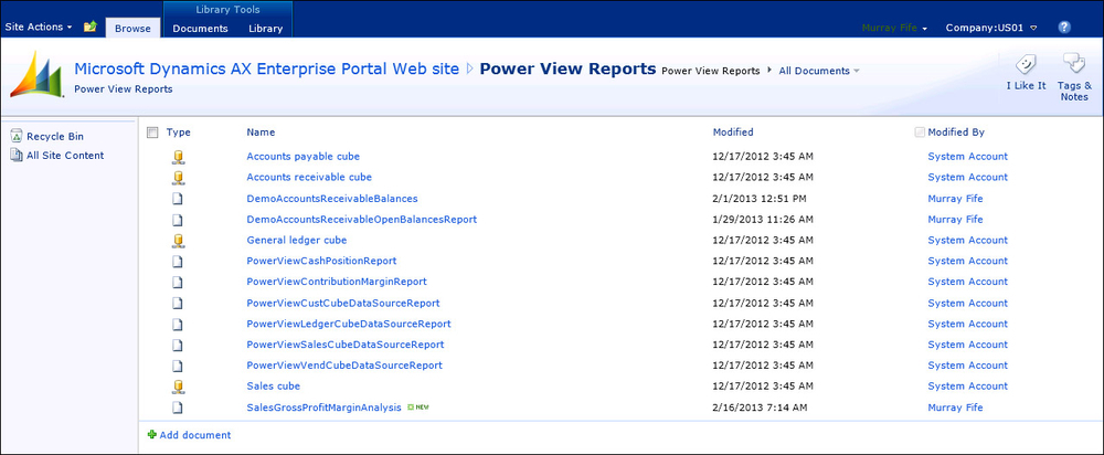 2. Reports and Dashboards | Extending Microsoft Dynamics AX 2012 Cookbook