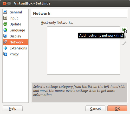 Configuring the network