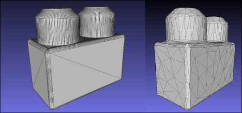 Wireframe modeling with TopMod