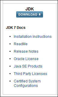 Installing JDK 7