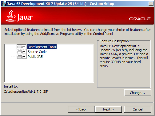 Installing JDK 7