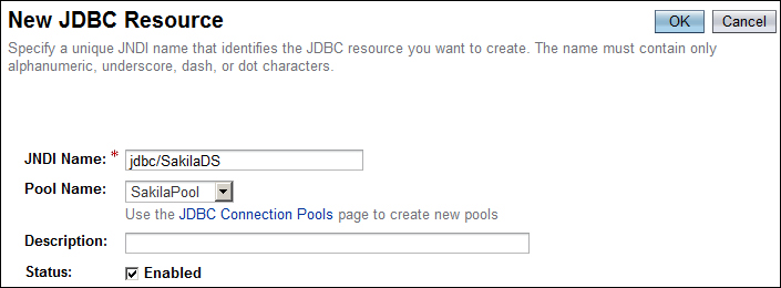 Adding a DataSource to GlassFish