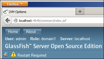 Setting the GlassFish JVM parameters