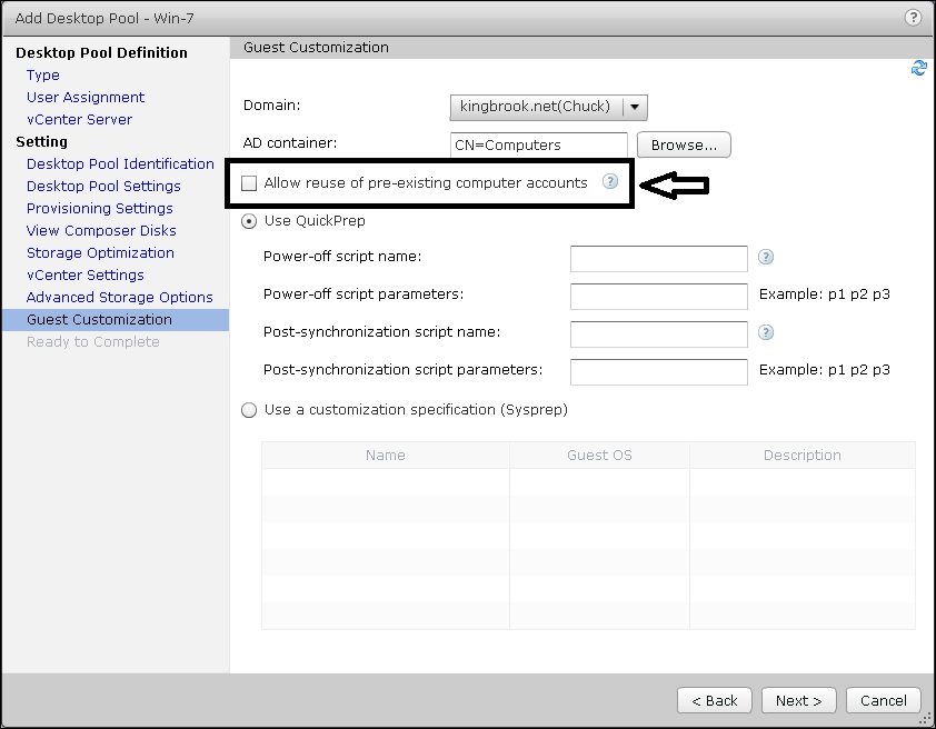 Precreated Active Directory machine accounts