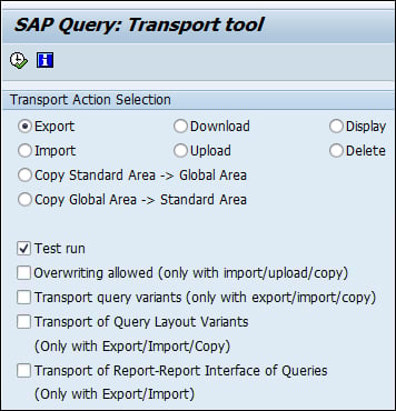 Transport a query across clients