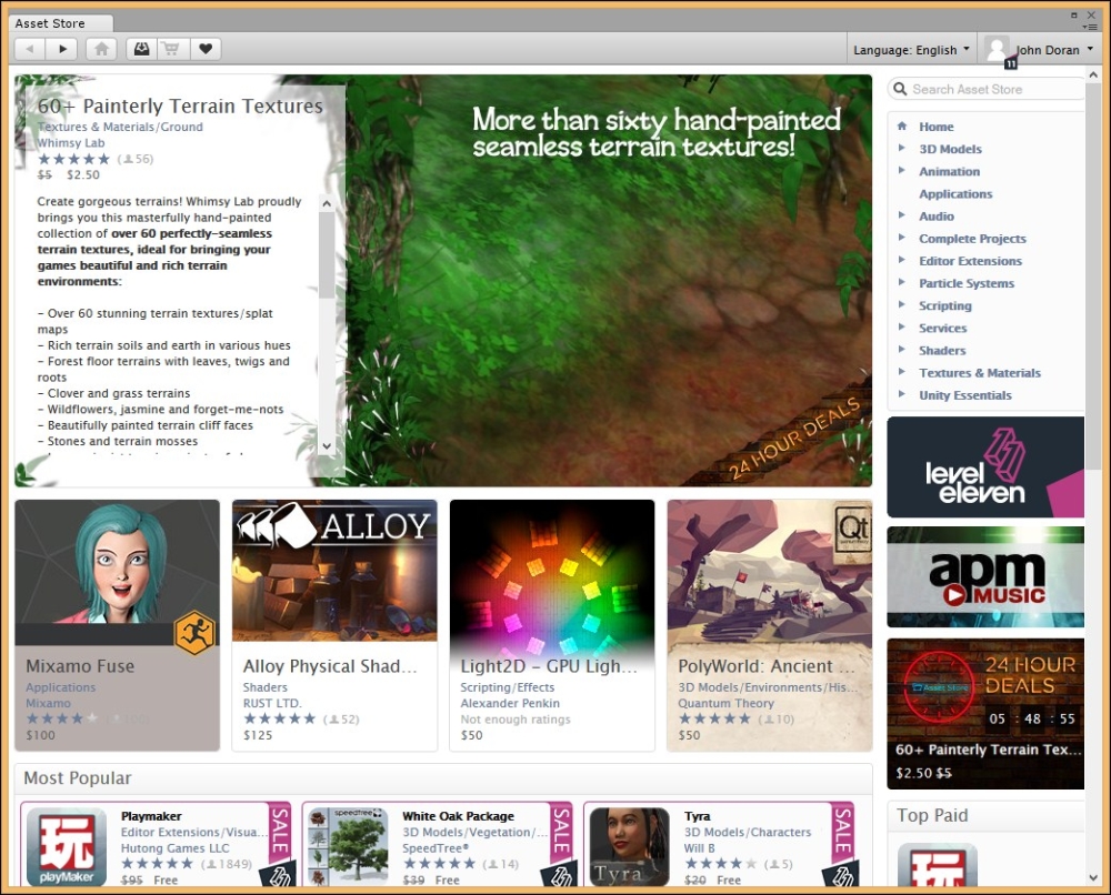 Getting started with the Asset Store