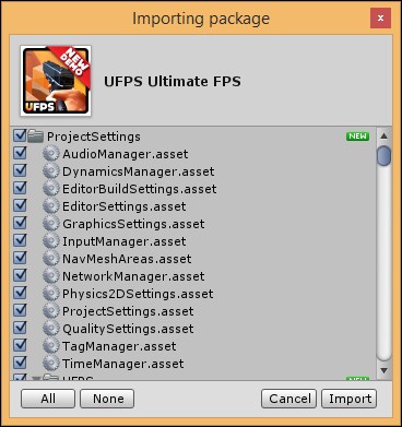 Installing UFPS