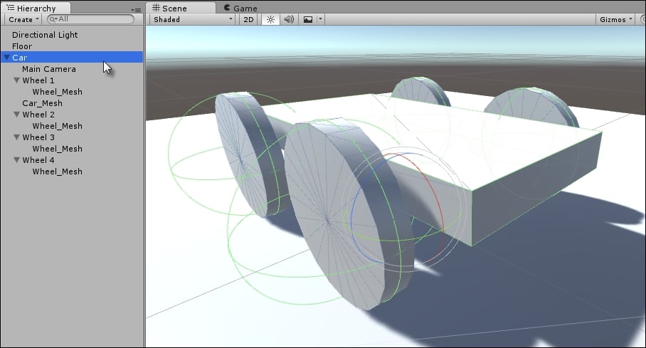Animating multiple objects together