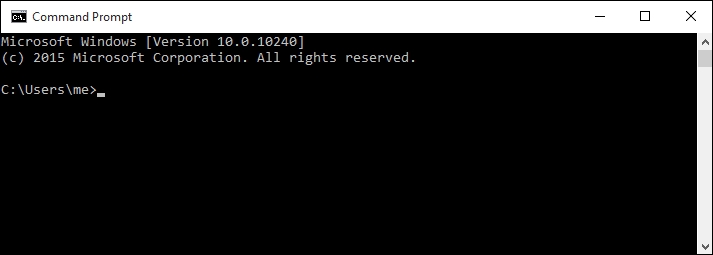 Command prompt