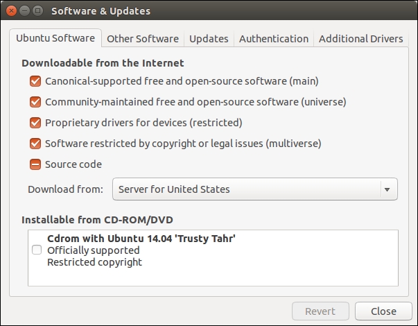 Configuring your Ubuntu repositories