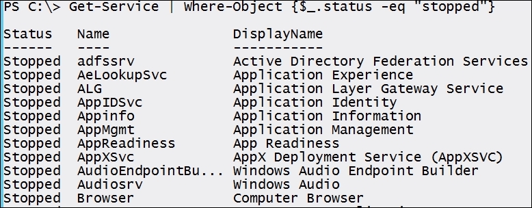 Using filters and exporting data