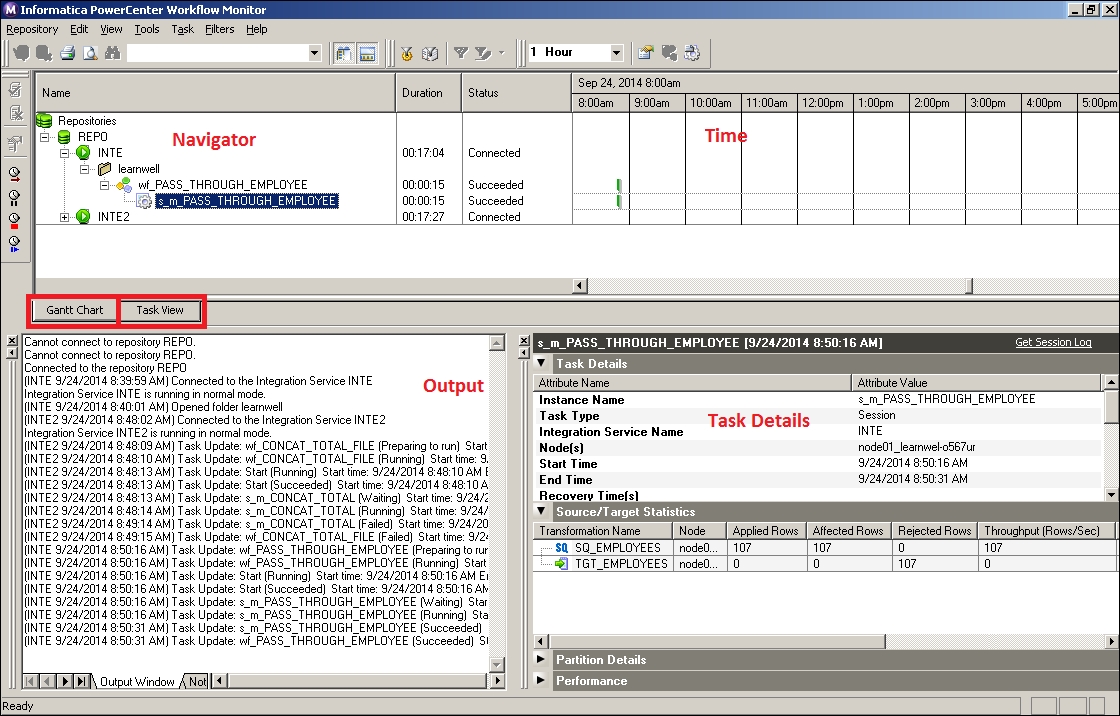 Using Workflow Monitor