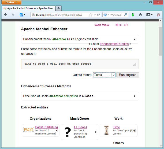 Creating our own Stanbol enhancement engine (Advanced) Instant Apache