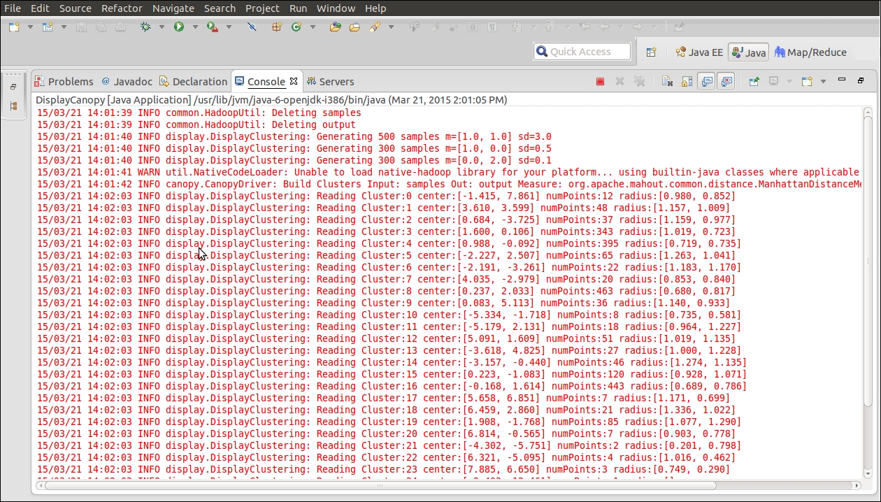 Visualizing clusters