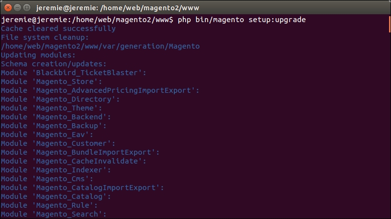 The files that handle our extension