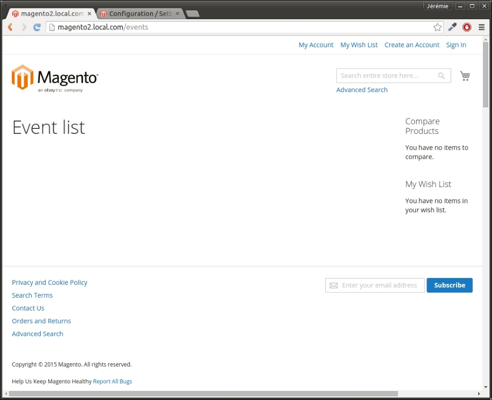Creating a controller