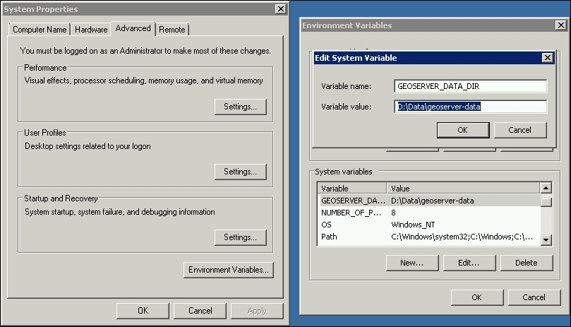 Configuring on Windows Server 2008 R2 SP1