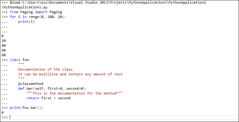 Python Tools for Visual Studio