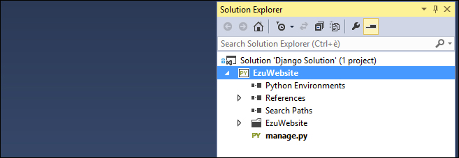 Python Tools for Visual Studio