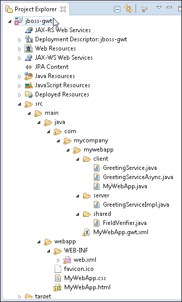 读书笔记《advanced-java-ee-development-with-wildfly》使用GWT