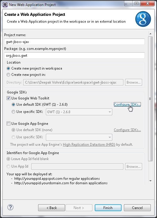 读书笔记《advanced-java-ee-development-with-wildfly》使用GWT