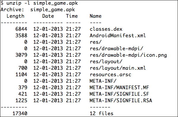 Android application teardown