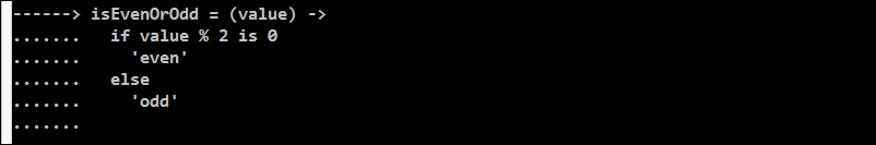 The CoffeeScript REPL