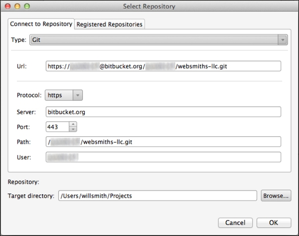 Setting up source control