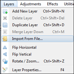 how to open layers in ms paint