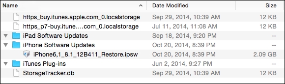 Taking backups using iTunes