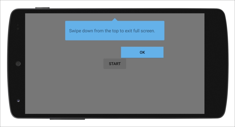 Android 4.4 and beyond &ndash; immersive mode