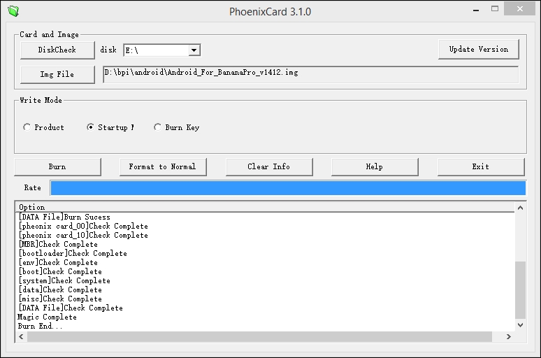 Writing an Android image to the SD card on Windows