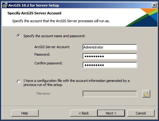 Installing ArcGIS for Server