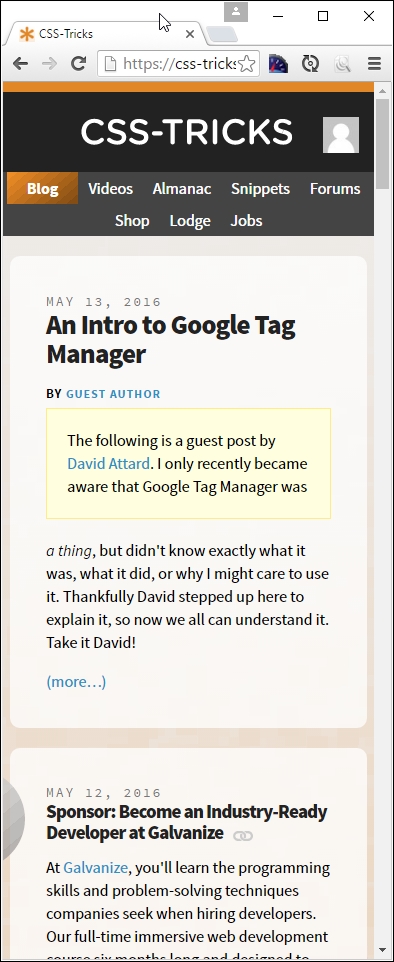 Exploring some examples