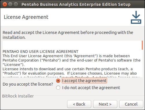 Pentaho Installation