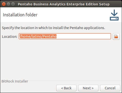 Pentaho Installation